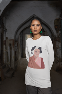 Indira Gandhi Long Sleeve Tee