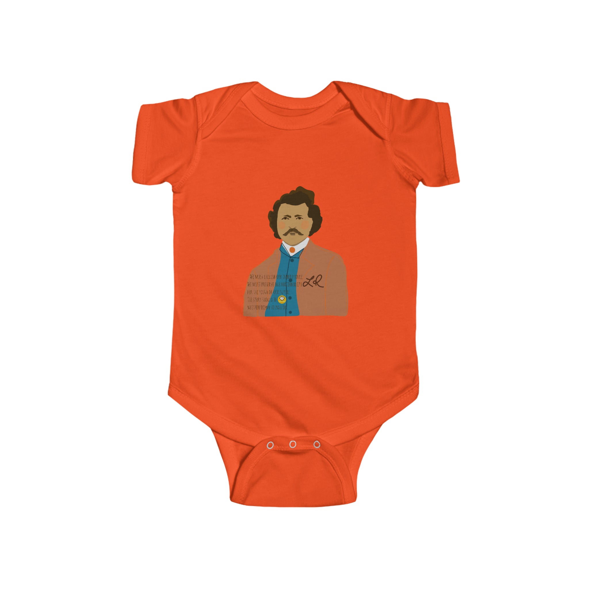 Louis Riel  Baby Onesie