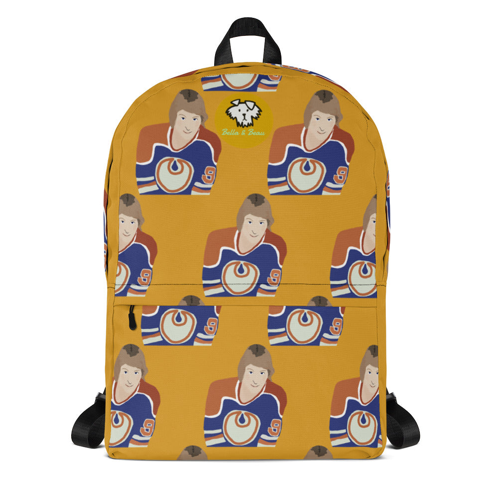 Wayne Gretzky Backpack (Mustard)