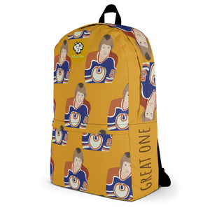 Wayne Gretzky Backpack (Mustard)