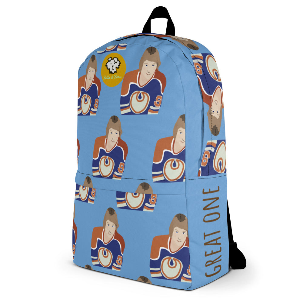 Wayne Gretzky Backpack (Cloudy Sky)