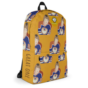 Wayne Gretzky Backpack (Mustard)