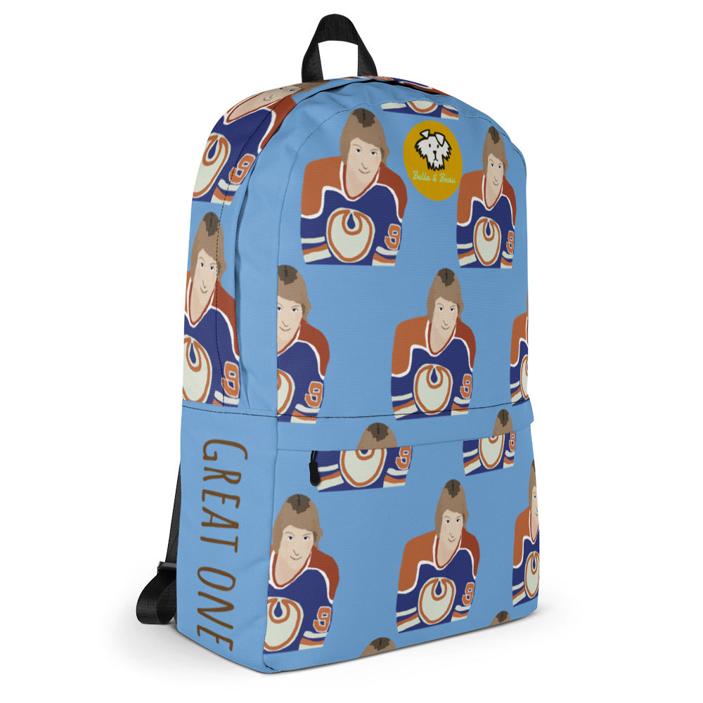 Wayne Gretzky Backpack (Cloudy Sky)